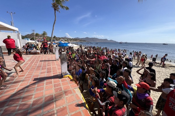 Semana Santa en Juan Griego: Fe, sabor y alegría deslumbraron a visitantes
