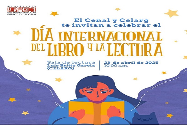 Venezuela celebra el Día Internacional del Libro con conversatorios y recital poético en Caracas