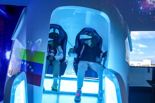 Venezuela estrena simuladores espaciales de vanguardia en el Museo de Ciencias