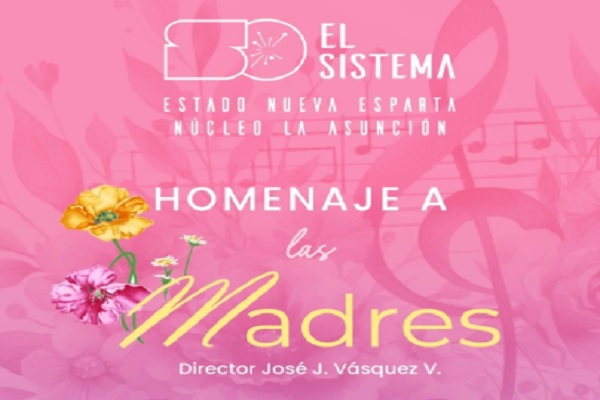 Homenaje a las Madres con un grandioso concierto en el Centro de Artes Omar Carreño