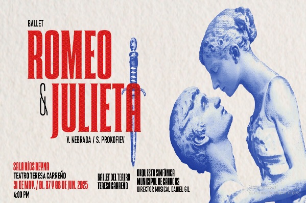 "Romeo y Julieta" llega a la Sala Ríos Reyna