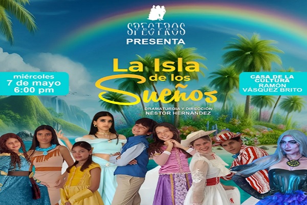 'La Isla de los Sueños' de Spectros Teatro regresa a la Vásquez Brito
