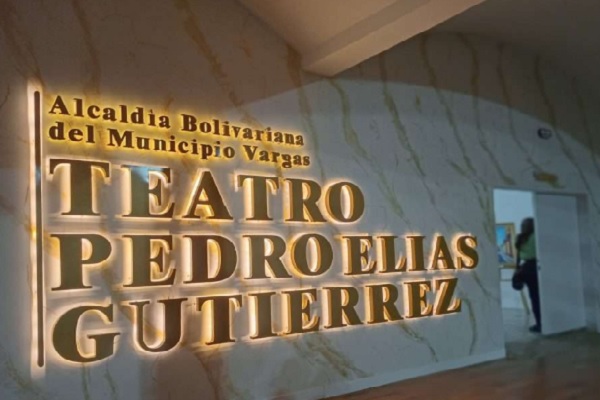 Renace el Teatro Pedro Elías Gutiérrez en La Guaira