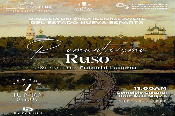 La Orquesta Sinfónica Regional Juvenil de Nueva Esparta presenta "Romanticismo Ruso"