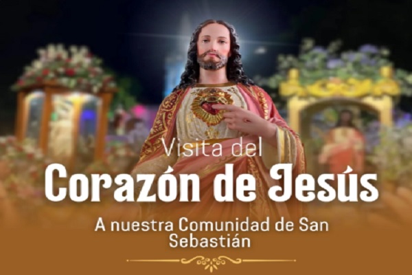 San Sebastián recibirá este domingo a la Imagen del Sagrado Corazón de Jesús