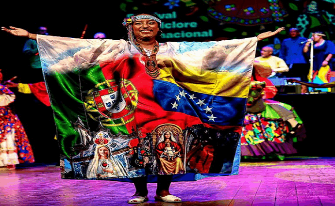 Tradiciones de Venezuela cautiva en Portugal