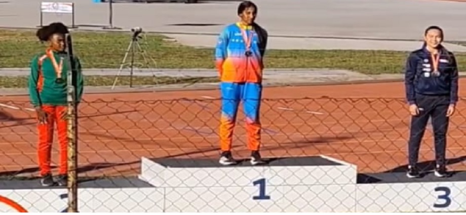 Margariteña Angélica Zapata campeona iberoamericana de heptatlón en Paraguay