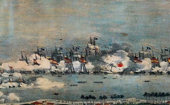 24 de julio 1823: Batalla Naval del Lago de Maracaibo