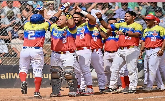 Venezuela es campeón mundial de sóftbol masculino