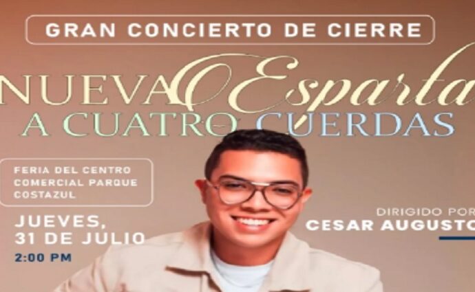 Concierto de Nueva Esparta a Cuatro Cuerdas en Parque Costazul