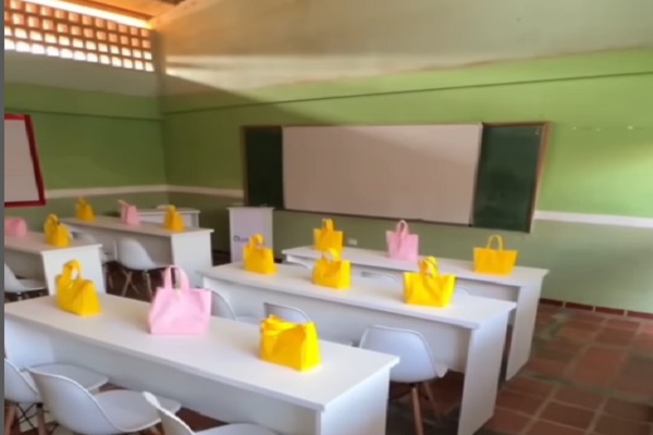 Nueva Esparta impulsa la educación con el Programa "Una Empresa, Un Salón"
