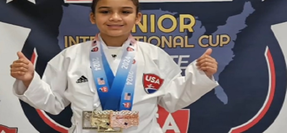 Karateca venezolana Paula Troconiz brilla en Campeonato Nacional de Texas