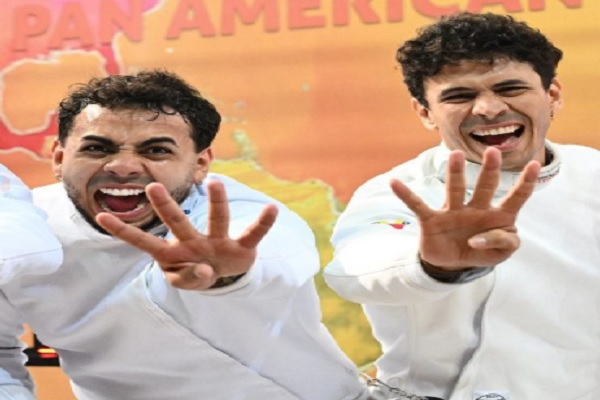 Esgrimistas venezolanos hacen historia con cuarto Panamericano consecutivo