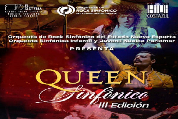 Queen sinfónico regresa a Nueva Esparta con más de 100 músicos en escena