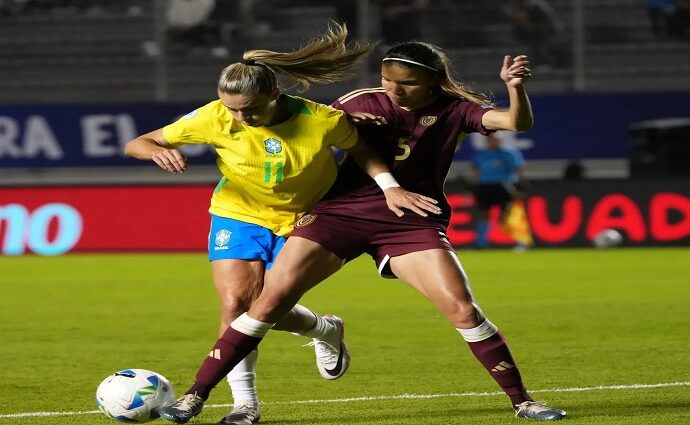 Brasil inicia la Copa América Femenina 2025 con victoria ante Venezuela