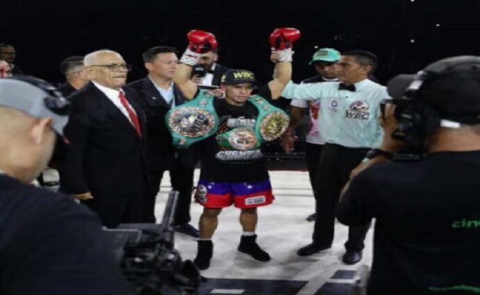 Carlos Cañizales se corona Campeón Mundial en Caracas