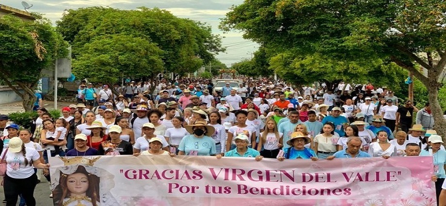 La Gran Caminata a la Virgen del Valle celebra su tercera edición con un homenaje al Papa Francisco