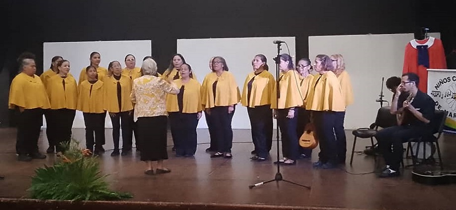 Un coro de voces celebra el renacer del canto coral en Margarita