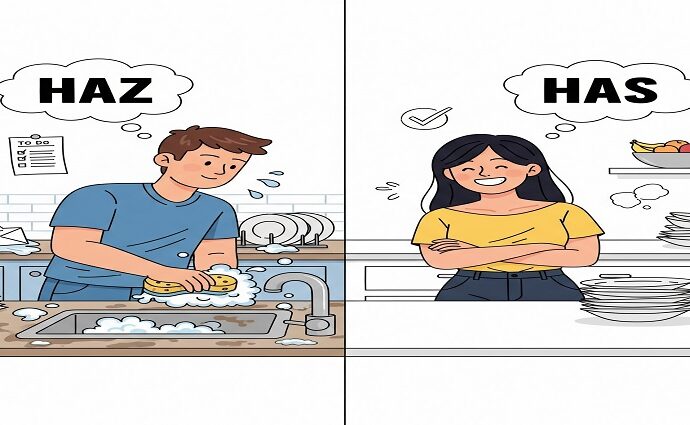La alcancía de las palabras y sus Coroticos: Has y haz