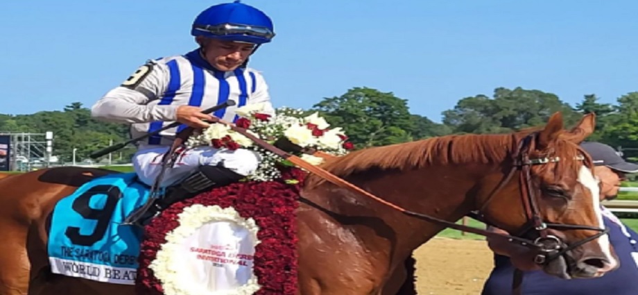 Junior Alvarado conquista el Saratoga Derby Invitational G1