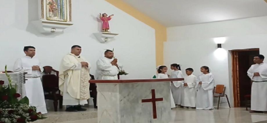 Reinauguran la iglesia de San Lorenzo en El Maco