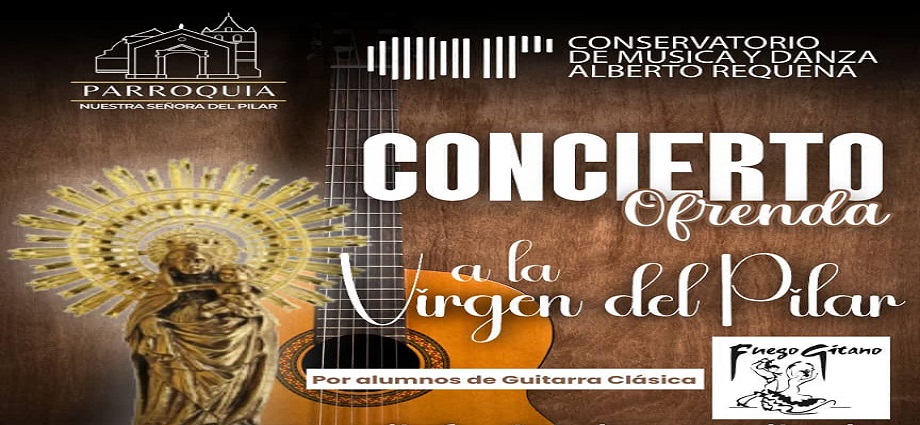 Concierto en honor a la Virgen del Pilar en el Conservatorio Alberto Requena