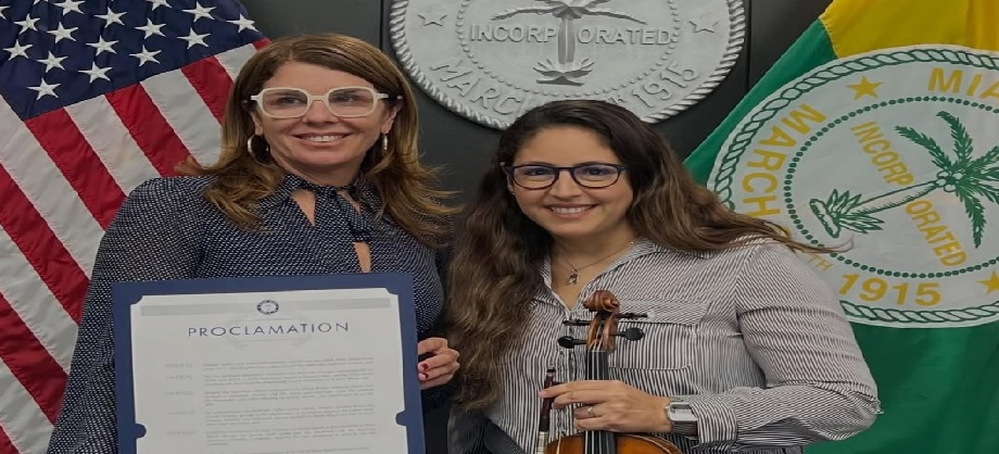 Daniela Padrón celebra el "Daniela Padrón Day" en Miami