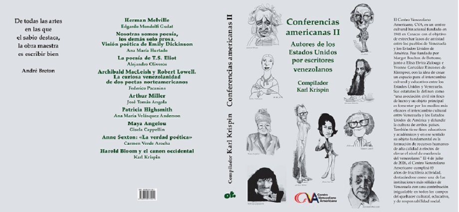 “Conferencias americanas II” un libro que une la literatura de EE. UU. y Venezuela