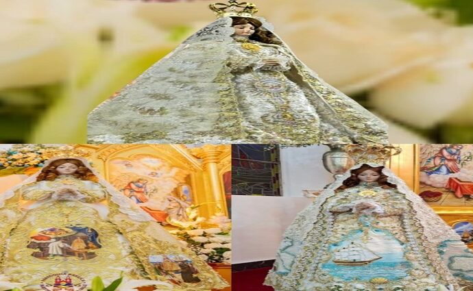 Los vestidos de la Virgen del Valle
