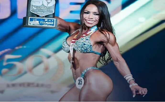 Atleta cumanesa destaca en Campeonato Sudamericano de Fisicoculturismo