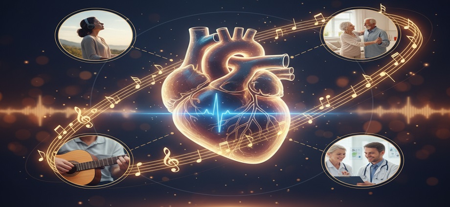 Cómo la música se convierte en medicina para el corazón