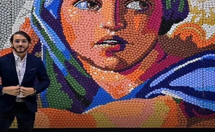 El arte sostenible de Oscar Olivares llega a Alemania