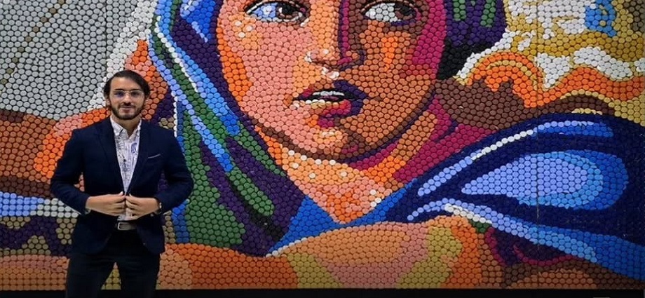 El arte sostenible de Oscar Olivares llega a Alemania