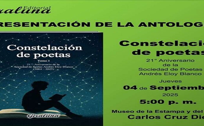 Antología de poetas venezolanos brilla en el Museo Cruz-Diez