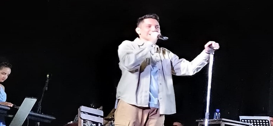 Sebastián Ramos cautiva a Porlamar con su voz