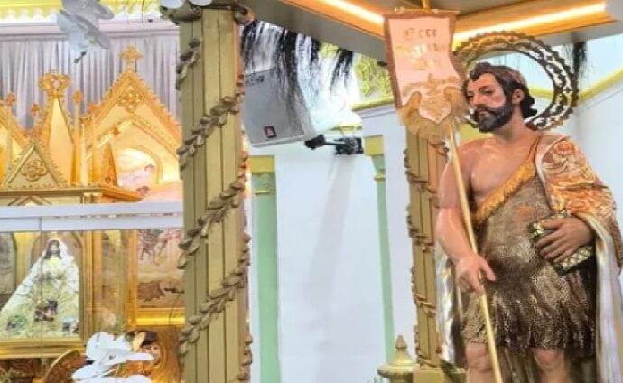 San Juan Bautista visita a la Virgen del Valle