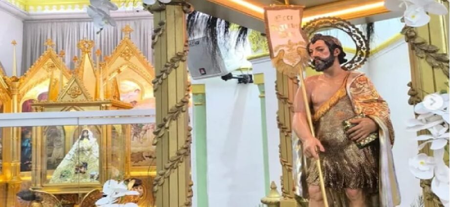 San Juan Bautista visita a la Virgen del Valle