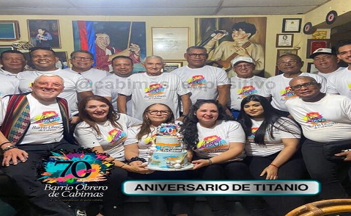El Barrio Obrero de Cabimas celebra 70 años