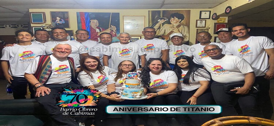 El Barrio Obrero de Cabimas celebra 70 años