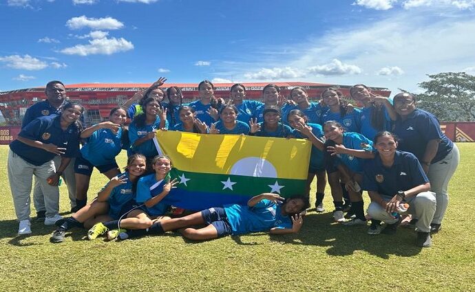 Nueva Esparta logra el tercer lugar en los III Juegos Indígenas de Fútbol Femenino