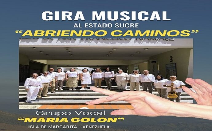 Grupo vocal "María Colón" de gira al estado Sucre
