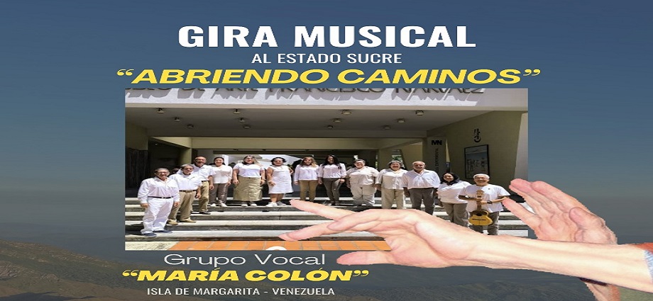 Grupo vocal "María Colón" de gira al estado Sucre