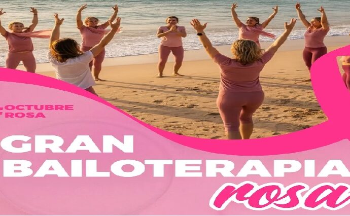 Bailoterapia y jornada de salud en la Caracola