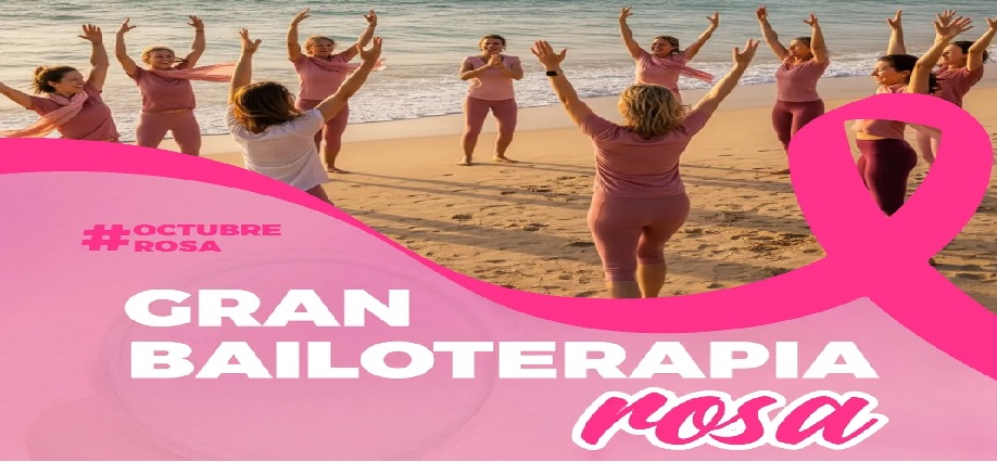 Bailoterapia y jornada de salud en la Caracola