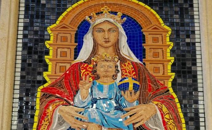 Develan mural de la Virgen de Coromoto en los Jardines del Vaticano