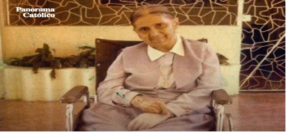 Última fotografía en vida de Santa Carmen Rendiles