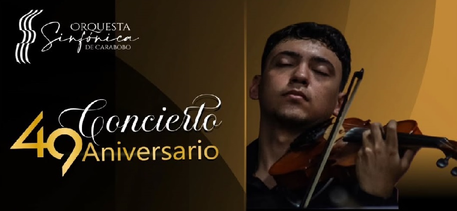 La Orquesta Sinfónica de Carabobo celebra 49 años con Concierto Monumental