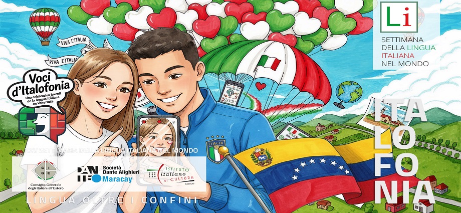 Venezuela celebra la lengua italiana con un proyecto juvenil que mira al futuro