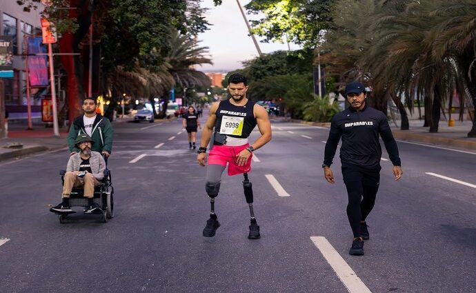 Juan Pablo Dos Santos conquistará el maratón de Nueva York con doble amputación