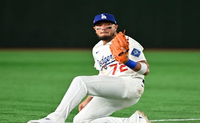 Miguel Rojas pone a Los Dodgers a celebrar